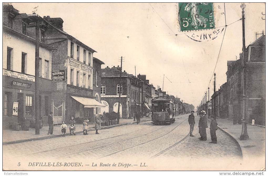 Deville Les Rouen   76  Lot De 3 Cartes  (décollées  Voir Scan) - Altri & Non Classificati