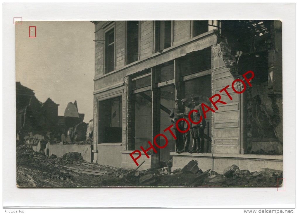 STADEN-Carte Photo Allemande-Guerre14-18-1WK -BELGIQUE-BELGIEN-Flander N- - Staden