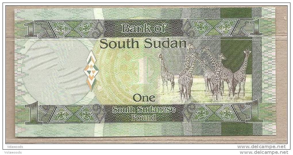 Sud Sudan - Banconota Non Circolata Da 1 Sterlina - 2011 - Zuid-Soedan