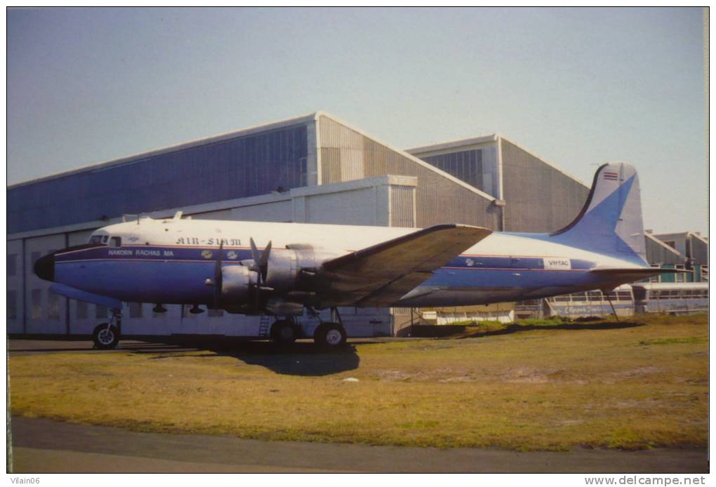 AIR SIAM  DC 4   VH TAC                        /           COLLECTION VILAIN N° 780 - 1946-....: Ere Moderne