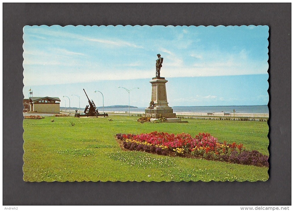 QUÉBEC - RIMOUSKI - LE MONUMENT DES BRAVES - PLACE ST GERMAIN - PUB UNIC - Rimouski