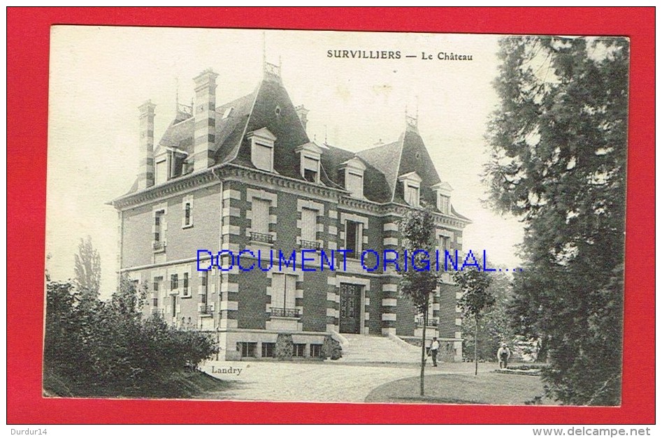 Val D'Oise -  SURVILLIERS - Le Château - Survilliers