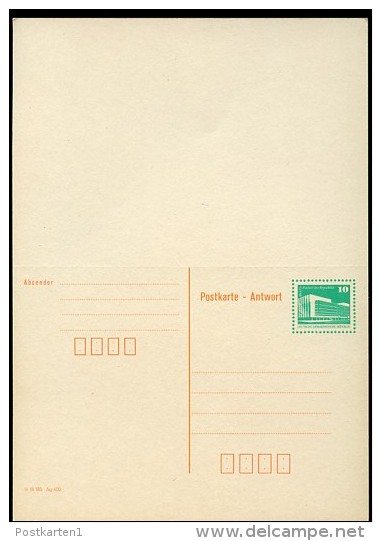 DDR P90 Antwort-Postkarte ** 1990 Kat. 4,50 € - Postkarten - Ungebraucht