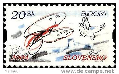 Slovakia - 2004 - Europa CEPT - Vacations - Mint Stamp - Nuevos