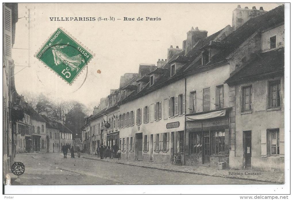 VILLEPARISIS - Rue De Paris - Villeparisis