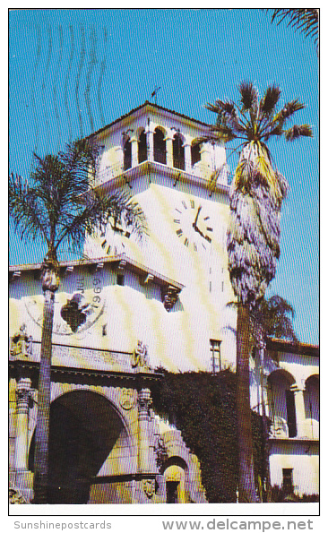 Santa Barbara County Court House Santa Barbara California - Santa Barbara