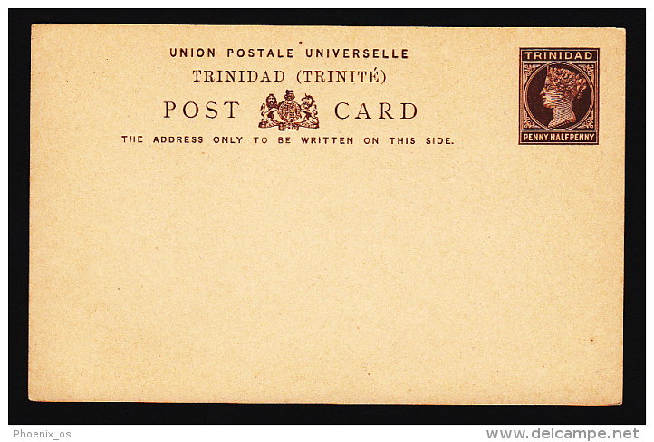 TRINIDAD - Old Postal Card, Year Cca 1879 - Trinidad & Tobago (1962-...)