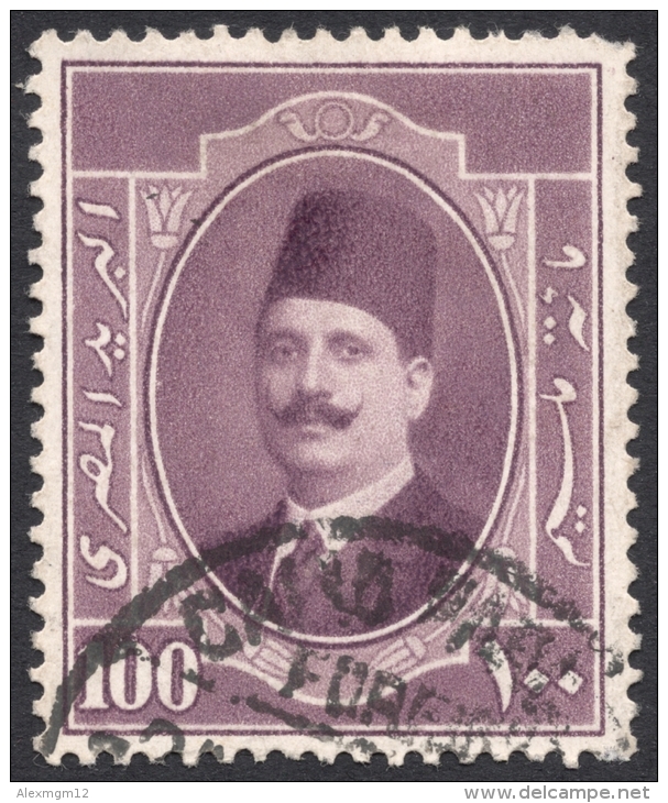 Egypt, 100 M. 1923, Sc # 101, Used - Used Stamps