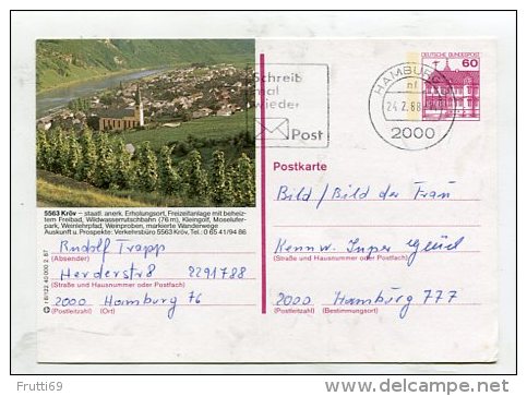 GERMANY - AK 178902 R 8/122 40 000 2.87 Kröv - Illustrated Postcards - Used