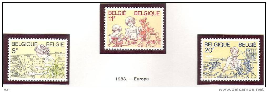 Belgique 2086/88 **  -- Moins Que La Poste !  -- - Unused Stamps