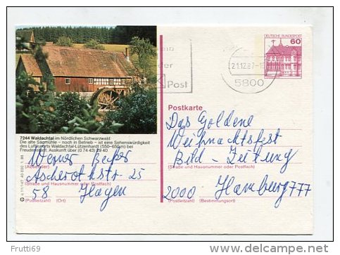 GERMANY - AK 178951 Q 11/147 40 000 1.86 Waldachtal - Cartes Postales Illustrées - Oblitérées