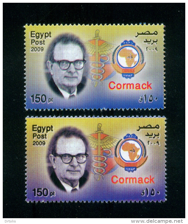 EGYPT / 2009 / COLOR VARIETY / SOUTH AFRICA / CORMACK / NOBEL PRIZE IN MEDICINE / X RAY COMPUTED TOMOGRAPHY / MNH / VF - Nuevos