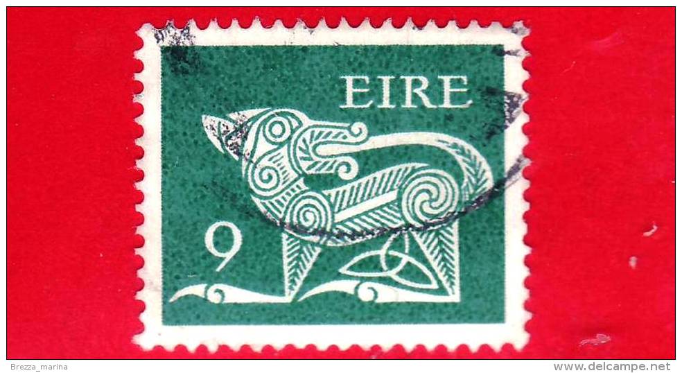 IRLANDA - EIRE - 1976 - Arte Preistorica - Cani - Gioielleria - 9 - Usati