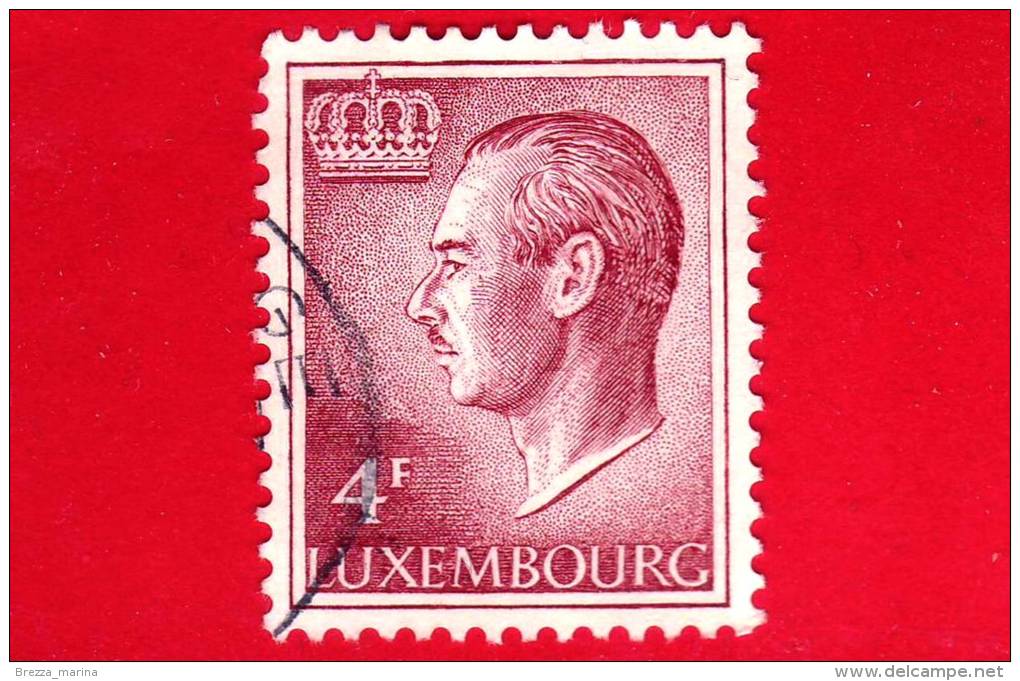 LUSSEMBURGO - 1971 - Granduca Giovanni - Grand Duke Jean - 4 - 1965-91 Jean