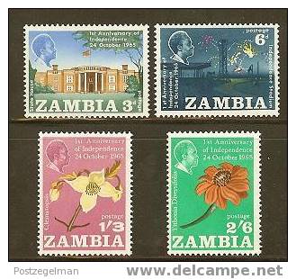 ZAMBIA 1965 MNH Stamp(s) Independence 22-25  #6161 - Zambia (1965-...)