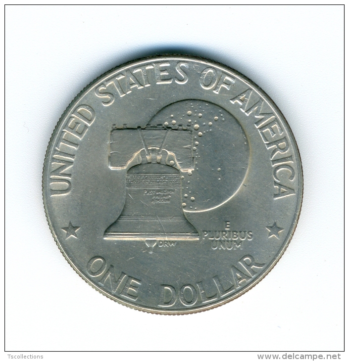 USA 1 Dollar 1976 Bicentennial Liberty Bell - 1971-1978: Eisenhower