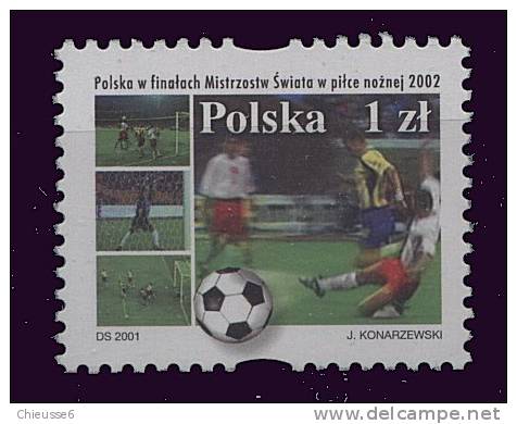 Pologne  **  N° 3694     - Foot - - Ongebruikt