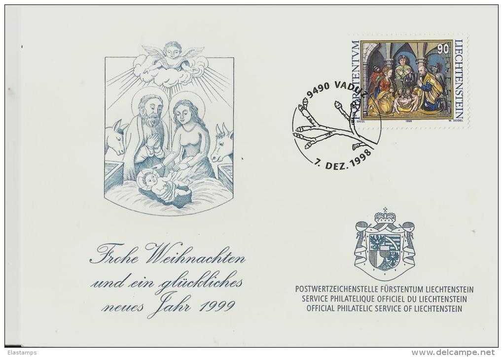 =LICHTENSTEIN  1999 Weinachts - Collections