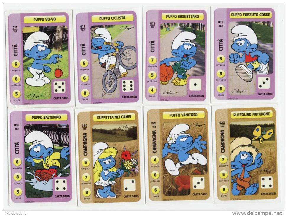 2011 PUFFI - 112 CARDS - CONAD - Schtroumpfs