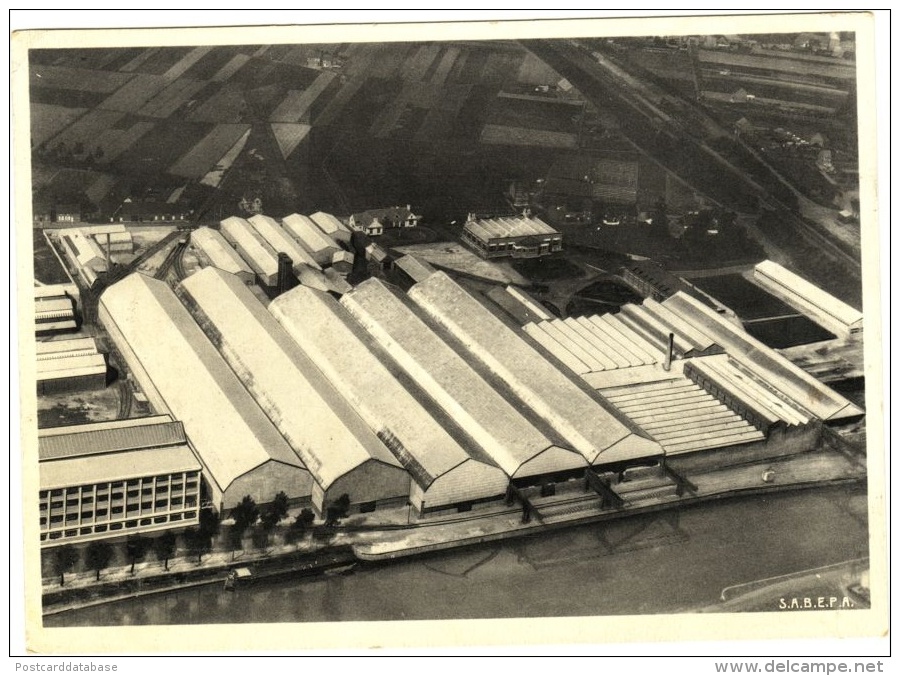 Vue Des Usines Eternit à Kapelle Op Den Bosch - Division Plaques
Luchtfoto Der Eternit-fabrieken Te Kapelle Op Den Bosc - Kapelle-op-den-Bos