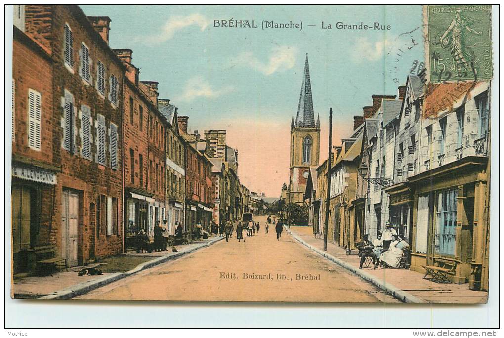 BREHAL  - La Grande Rue. - Brehal