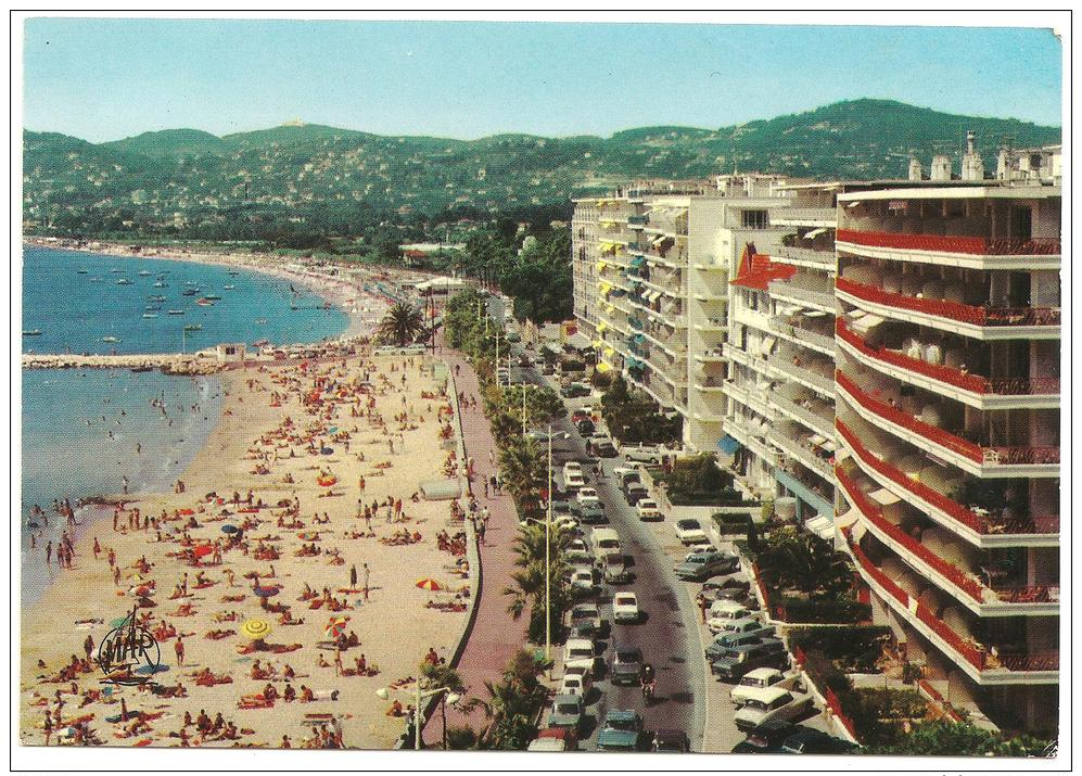 CPM FRANCE 06 ALPES MARITIMES JUAN LES PINS - L'Avenue Guillaumont Et La Plage - 1972 - Juan-les-Pins