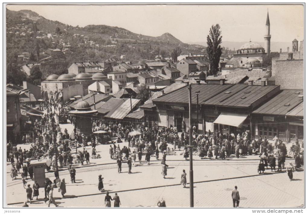 AK - SARAJEVO - Türkischer Markt 1958 - Bosnien-Herzegowina