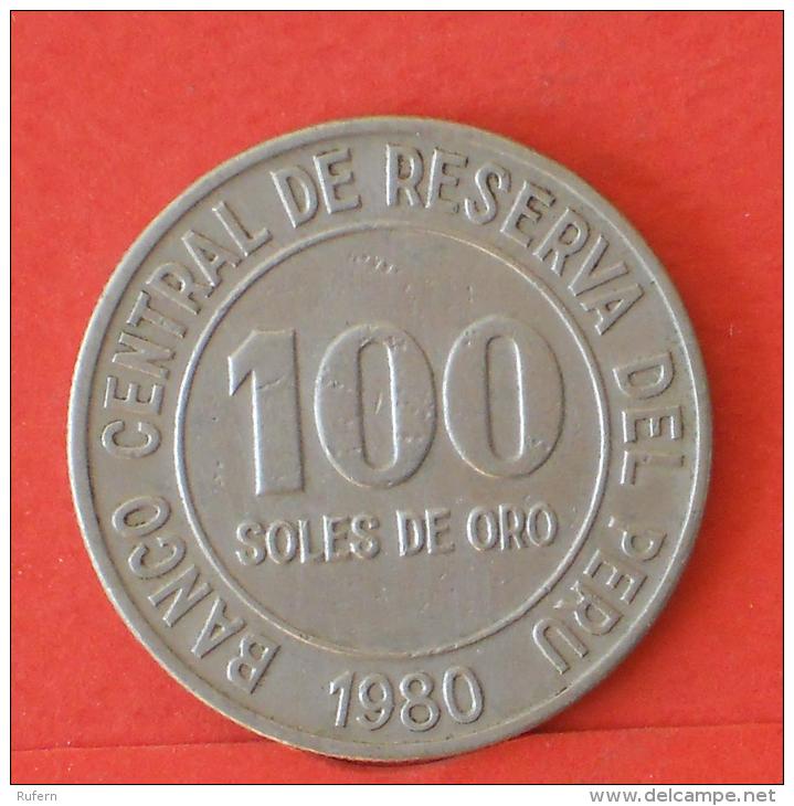 PERU  100  SOLES  1980   KM# 283  -    (Nº03912) - Perú