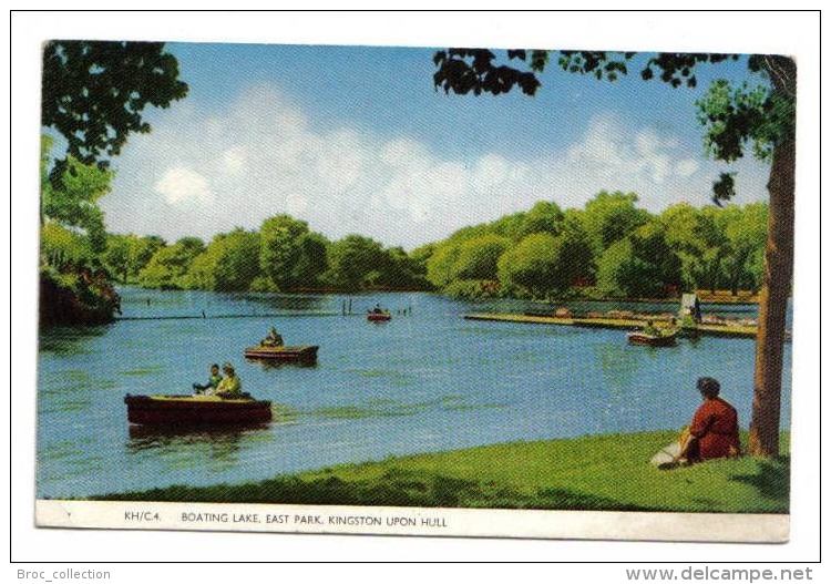 Boating Lake, East Park, Kingston-upon-Hull, Lilywhite Ltd KH/C.4. - Hull