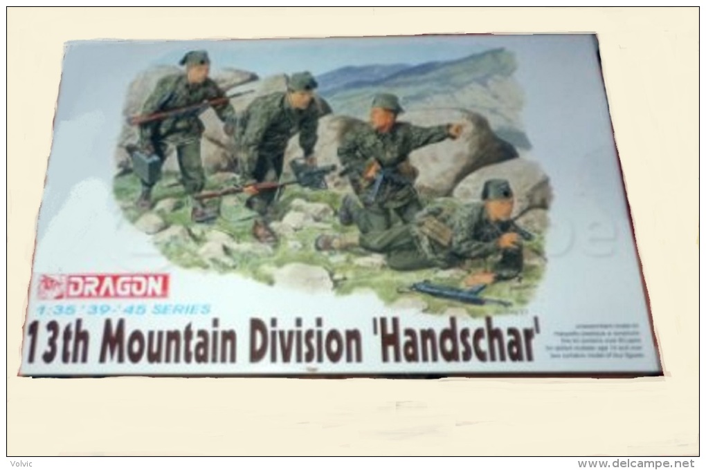 - DRAGON  - Figurines 13 Th Mountain Division ' Handschar'  - 1/35°- Réf 6067 - Beeldjes