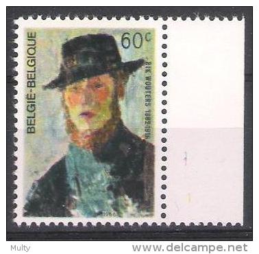 Belgie OCB 1384 (**) Met Plaatnummer 1. - 1961-1970