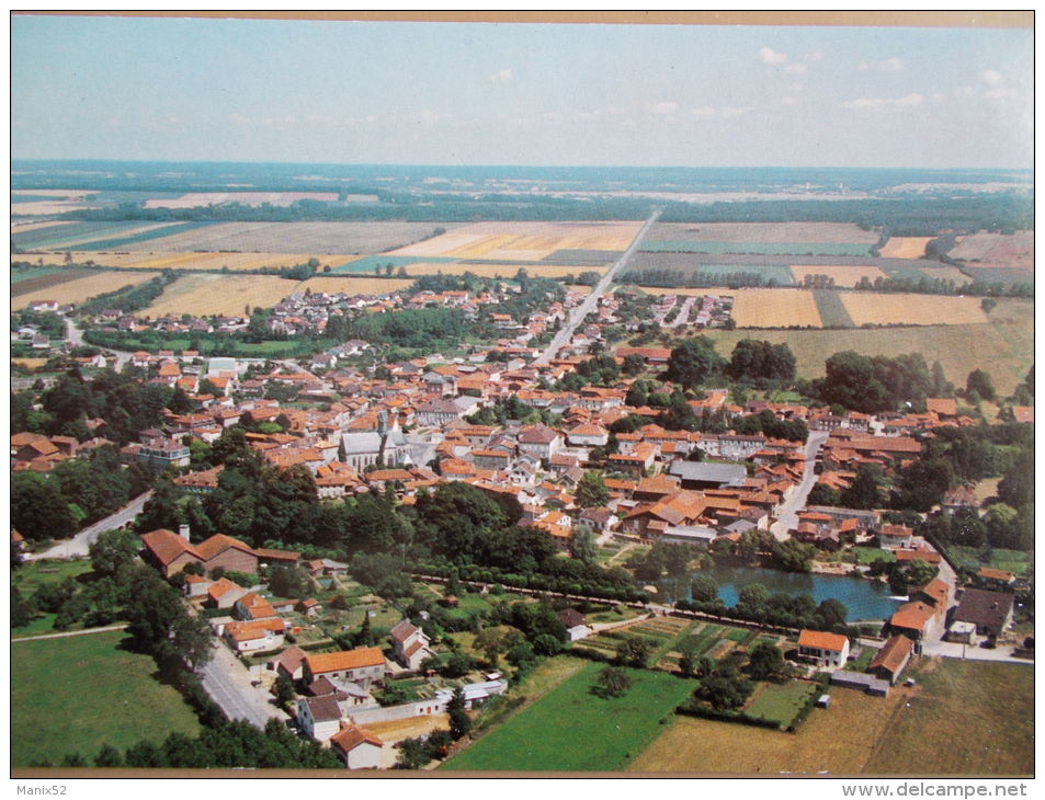 52 - ECLARON - Vue Générale Aérienne. - Eclaron Braucourt Sainte Liviere