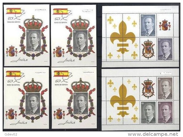 ESPO64A-AL3629.Espagne .Spain.CARNET DEL REY D. JUAN CARLOS L.1998.(Ed  PO 64A/6D).Sin Charnela.. LUJO - Variedades & Curiosidades