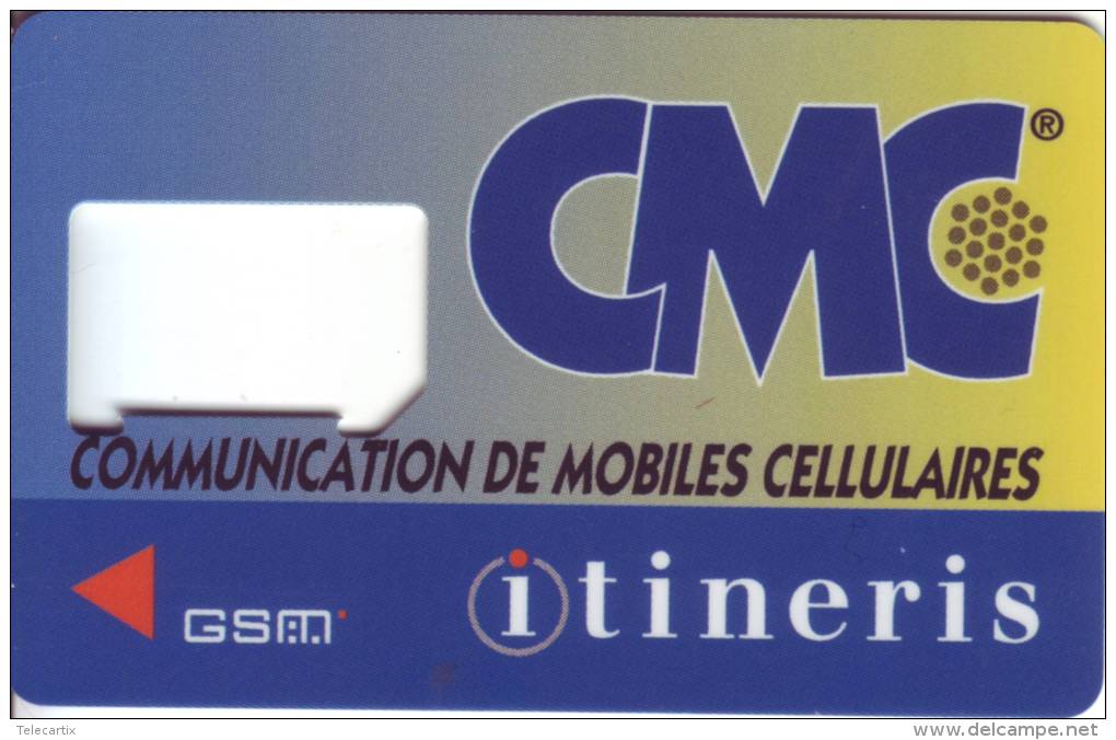 RR**Corps De Carte GSM "CMC"  VIDE état TTB Bonne Cotation **rarement Vu à Saisir ** - Mobicartes (GSM/SIM)