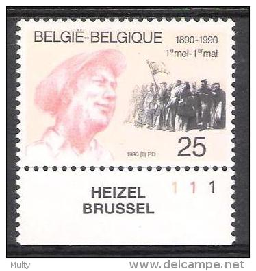 Belgie OCB 2366 (**) Met Plaatnummer 1. - 1981-1990