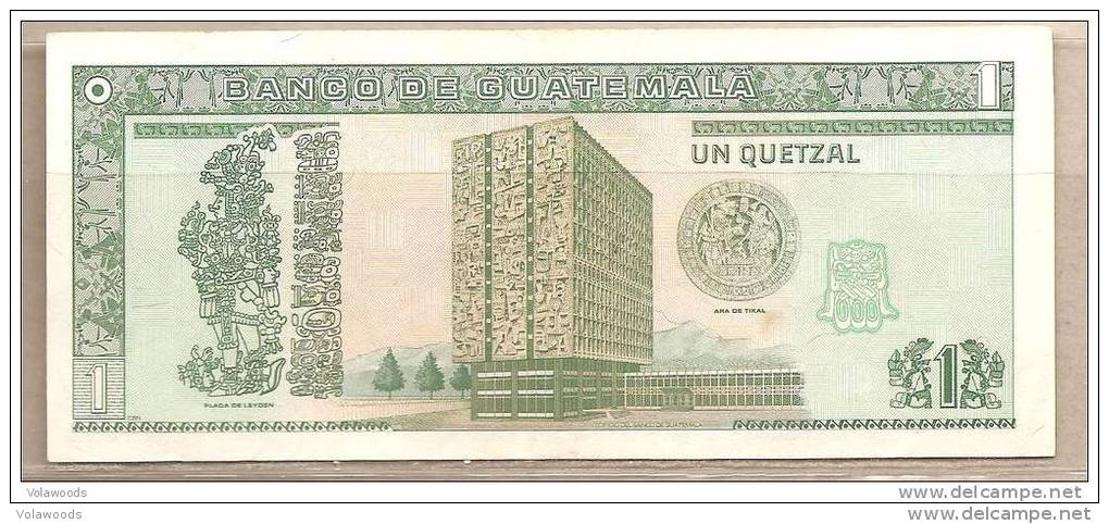 Guatemala - Banconota QFDS Da 1 Quetzal - 1995 - Guatemala