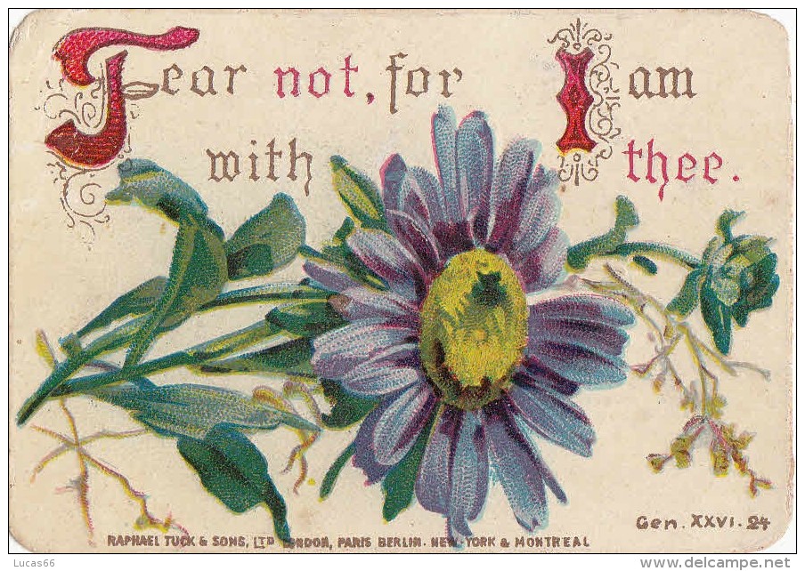 C1900 ""fear Nor, For I Am With Thee" - Non Classés