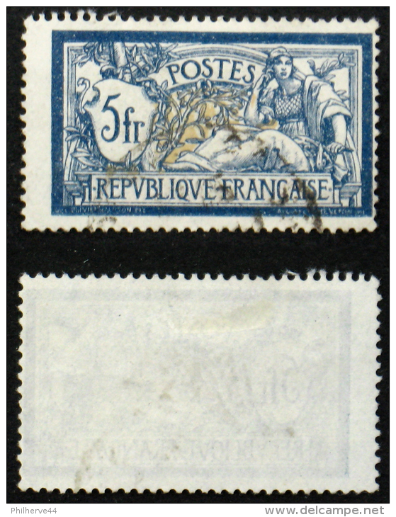 N° 123 5F MERSON TB Oblit Cote 6€ - 1900-27 Merson