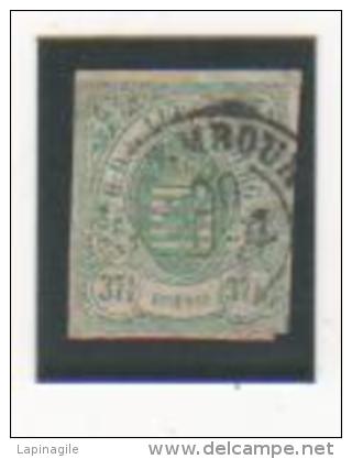 LUXEMBOURG 1859-63 YT N° 10 Oblitéré - 1859-1880 Armoiries