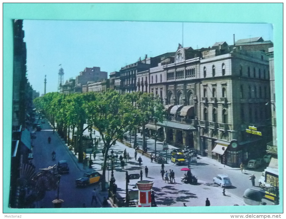 BARCELONA - Rambla Y Gran Teatro Del Liceo - Barcelona