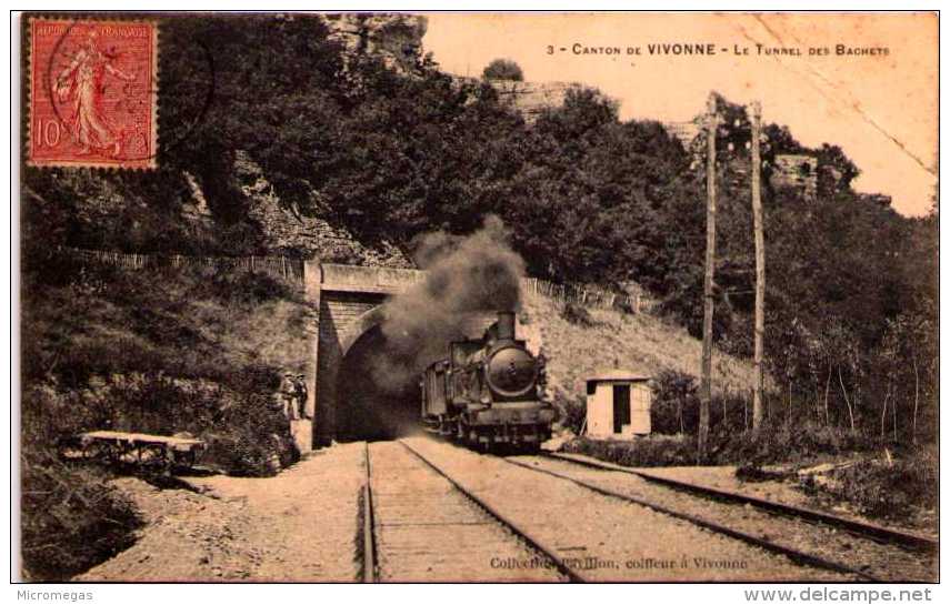 Canton De VIVONNE - Le Tunnel Des Bachets - En L'état - Vivonne