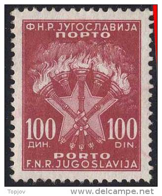 YUGOSLAVIA - JUGOSLAVIA  - PORTO - II Edition  - **MNH -1962 - Impuestos