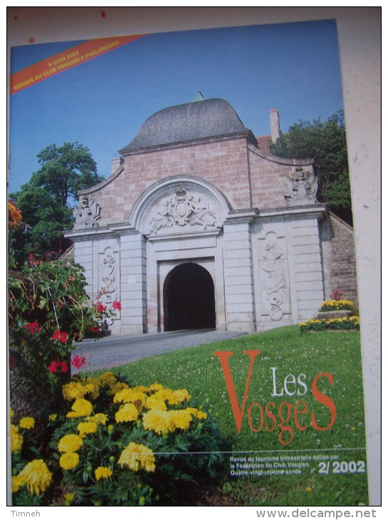 N°2 LES VOSGES Revue De Tourisme 81e Année CLUB VOSGIEN 2002 - Tourisme & Régions