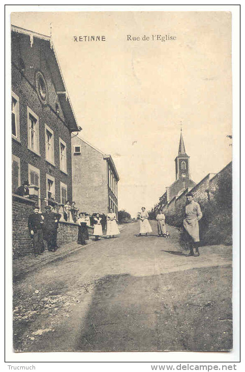 E2159  -  RETINNE  -  Rue De L'église - Fléron