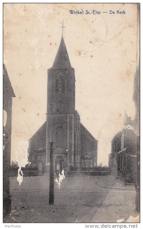 WINKEL ST.-ELOI - De Kerk ° - Ledegem