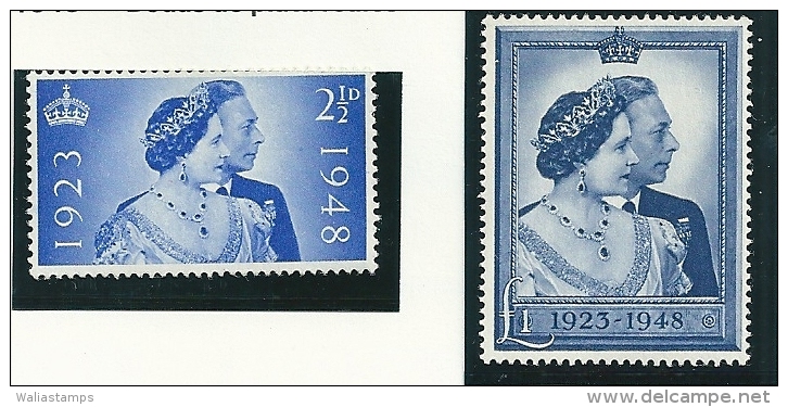 Great Britain 1948 SG 493-4  MNH** - Unclassified