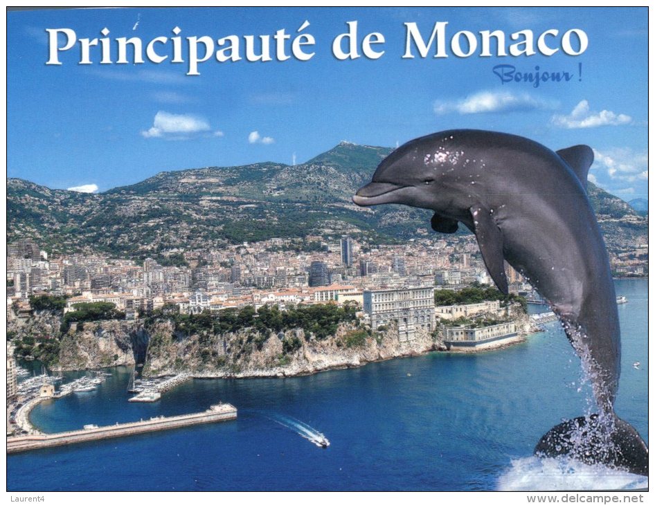 (373) Monaco With Dolphin - Porto