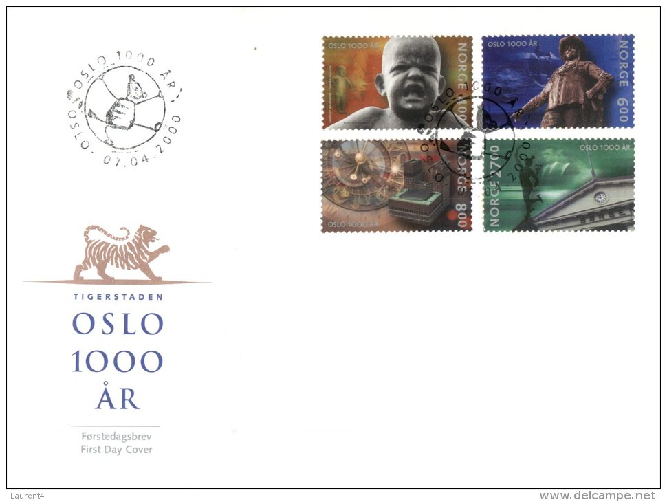 (504) Norway FDC Cover - Oslo 1000 Years - FDC