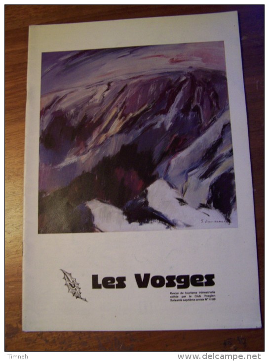 N°4 LES VOSGES Revue De Tourisme 67e Année CLUB VOSGIEN 1988 - Tourisme & Régions