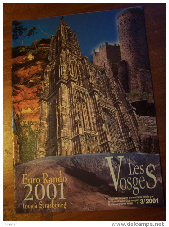 N°3 LES VOSGES Revue De Tourisme 80e Année CLUB VOSGIEN 2001 - Tourisme & Régions